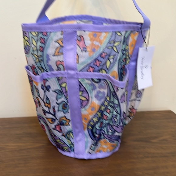 NEW Vera Bradley Shower Caddy in Maddalena Paisley Soft - Picture 2 of 10
